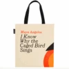 Out Of Print Maya Angelou I Know Why The Caged Bird Sings Tote Bag