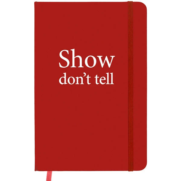 TLGC Mimaki Show Don't Tell Notebook 1 TLGC Mimaki Show Don't Tell Notebook