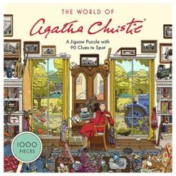 Laurence King The World Of Agatha Christie 1000 Piece Jigsaw Puzzle