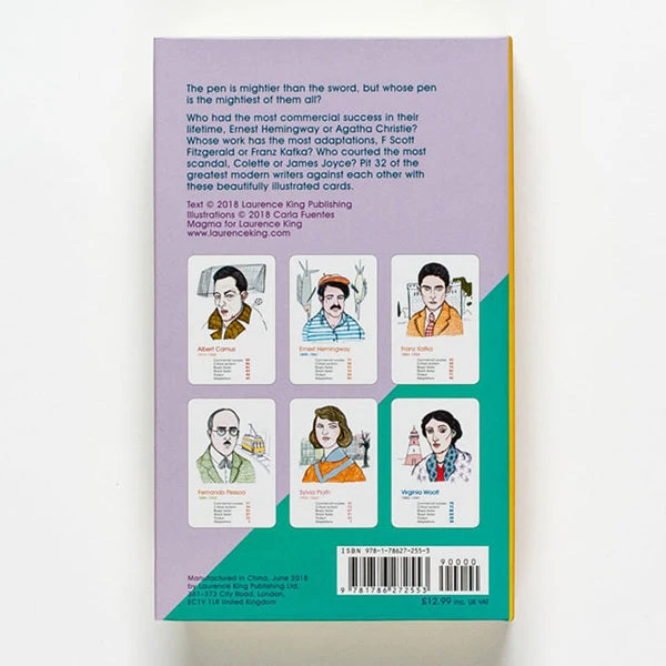 Laurence King The Writers Game: Modern Authors 3 Laurence King The Writers Game: Modern Authors - Image 3