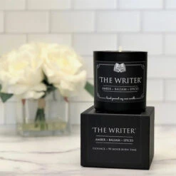 Fly Paper Products The Writer Candle -Literary Gift Shop Writer2