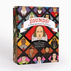GBS/TBS Zounds! A Shakespearean Card Game -Literary Gift Shop ZoundsShakespereanCardGameB