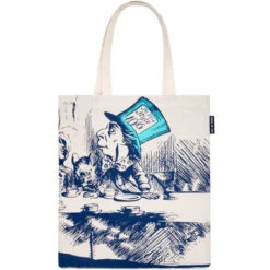 Out Of Print Alice In Wonderland Tote Bag