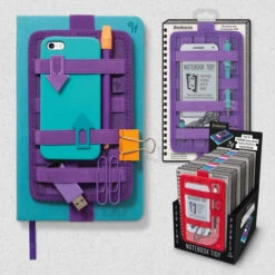 That Company Called If Bookaroo Notebook Tidy -Literary Gift Shop bookaroo notebook tidy purple