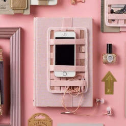 That Company Called If Bookaroo Notebook Tidy -Literary Gift Shop bookaroo notebook tidy rose gold 1