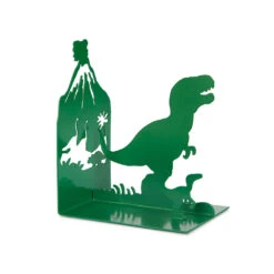 Balvi Jurassic Bookend -Literary Gift Shop bookend jurassic green metal 27701F