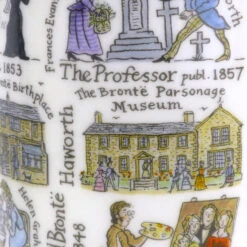 McLaggan Brontës Timeline Mug -Literary Gift Shop bronte sisters mug E