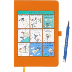 TLGC Mimaki Creativity - Grant Snider Notebook And Pen