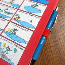 TLGC Mimaki Critical Thinking - Grant Snider Notebook And Pen -Literary Gift Shop criticalthinkingnotebookD