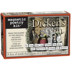 Magnetic Poetry Magnetic Poetry - Charles Dickens Edition 5 Magnetic Poetry Magnetic Poetry - Charles Dickens Edition -Literary Gift Shop dickens magnetic poetry A