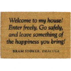 Artsy Dracula Doormat