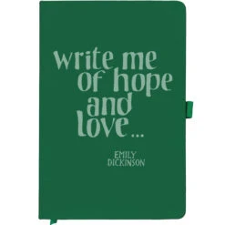 TLGC Mimaki Emily Dickinson Writerly Quote Notebook