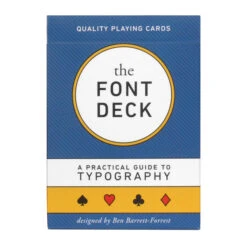 Forrest Media The Font Deck Playing Cards