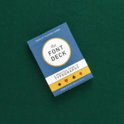 Forrest Media The Font Deck Playing Cards 6 Forrest Media The Font Deck Playing Cards -Literary Gift Shop font deck B