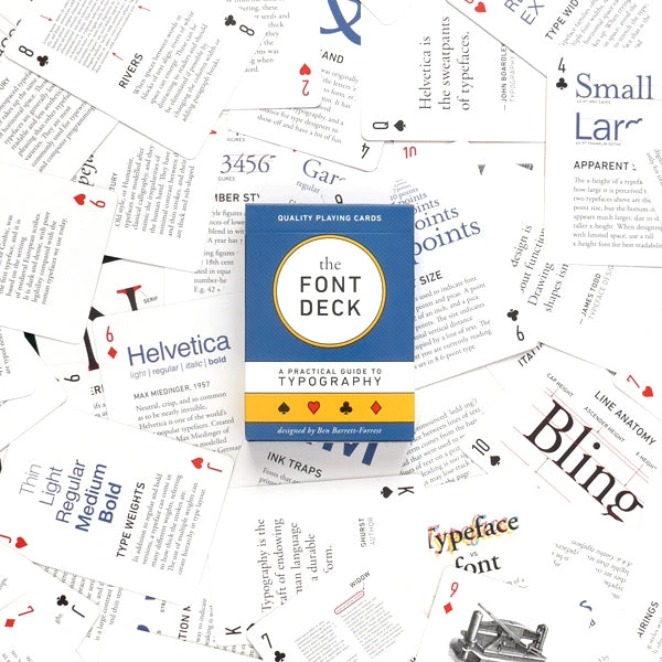 Forrest Media The Font Deck Playing Cards 4 Forrest Media The Font Deck Playing Cards - Image 4