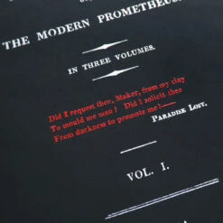 TLGC Mimaki Frankenstein Notebook -Literary Gift Shop frankensteinnotebook1