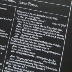 TLGC Mimaki Hamlet First Folio Notebook -Literary Gift Shop hamletfolionotebook2