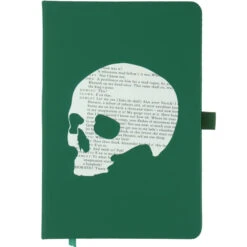 TLGC Mimaki Hamlet Notebook -Literary Gift Shop hamletskullnotebook
