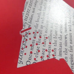 TLGC Mimaki Henry V Notebook -Literary Gift Shop henryVnotebook2