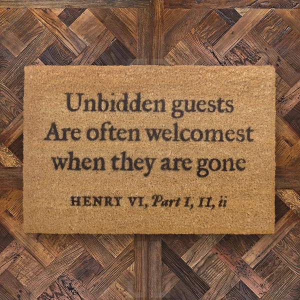 Artsy Shakespeare Doormat 2 Artsy Shakespeare Doormat - Image 2