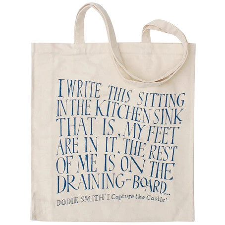 TLGC I Capture The Castle - Dodie Smith - Canvas Shopper 1 TLGC I Capture The Castle - Dodie Smith - Canvas Shopper