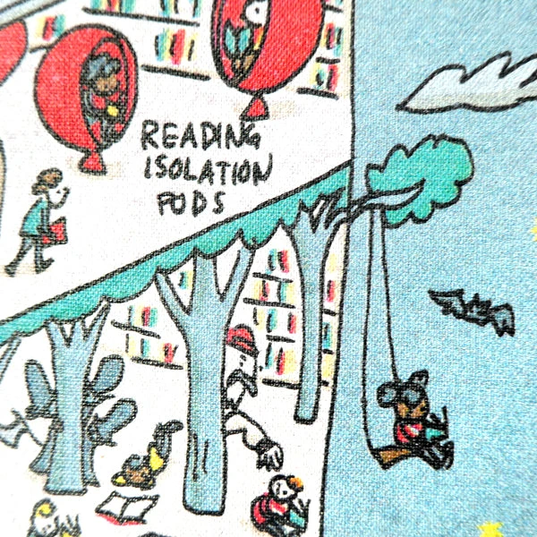 TLGC Epson My Ideal Library - Grant Snider Tote Bag 4 TLGC Epson My Ideal Library - Grant Snider Tote Bag - Image 4