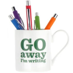 TLGC Go Away I'm Writing Bone China Mug -Literary Gift Shop inspirationalpensinmug2021 222d5c43 4adf 4fe6 af73 30b042eba4ef