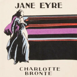 Out Of Print Jane Eyre Tote Bag -Literary Gift Shop jane eyre tote bag detail