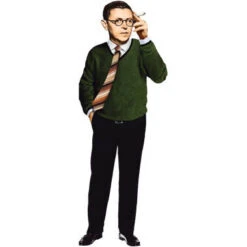 UPG Jean-Paul Sartre Shaped Card