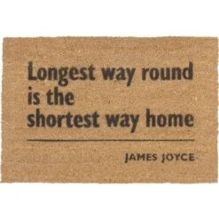 Artsy James Joyce Doormat