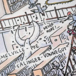 TLGC Epson Public Library - Grant Snider Tea Towel 8 TLGC Epson Public Library - Grant Snider Tea Towel -Literary Gift Shop libraryposterteatowelsniderB