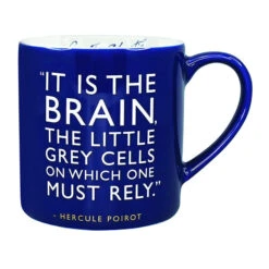 Half Moon Bay Hercule Poirot Little Grey Cells Mug