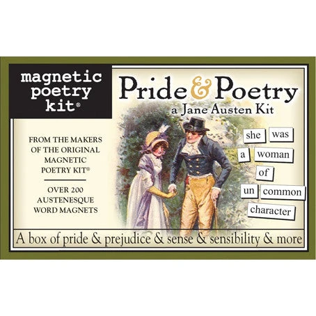 Magnetic Poetry Magnetic Poetry - Austen's Pride And Poetry Edition 1 Magnetic Poetry Magnetic Poetry - Austen's Pride And Poetry Edition