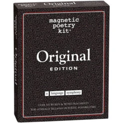 Magnetic Poetry Magnetic Poetry Kit -Literary Gift Shop magnetic poetry original new pack B