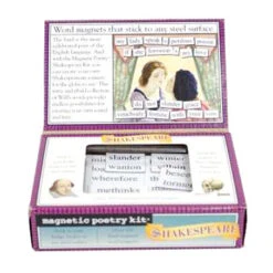Magnetic Poetry Magnetic Poetry - Shakespeare Edition -Literary Gift Shop magnetic poetry shakespeare3