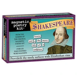 Magnetic Poetry Magnetic Poetry - Shakespeare Edition -Literary Gift Shop magnetic poetry shakespeare4