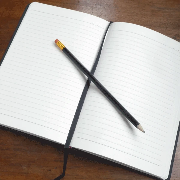 Personalised Personalised Notebook - Sans Serif Font With Ornaments 3 Personalised Personalised Notebook - Sans Serif Font With Ornaments - Image 3