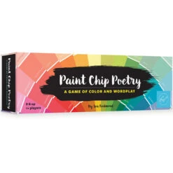 Macmillan Paint Chip Poetry Game 7 Macmillan Paint Chip Poetry Game -Literary Gift Shop paint chip poetry 2