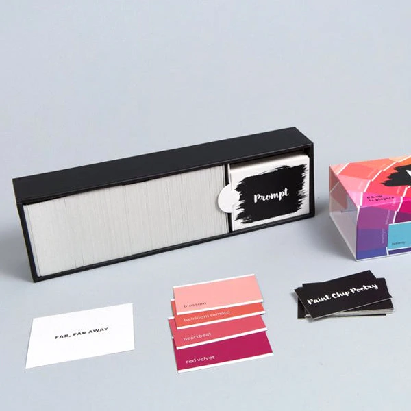 Macmillan Paint Chip Poetry Game 2 Macmillan Paint Chip Poetry Game - Image 2