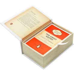 Gardners 100 Postcards From Penguin -Literary Gift Shop penguin postcards open box