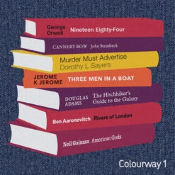 Personalised Personalised Bookshelf Tote Bag 6 Personalised Personalised Bookshelf Tote Bag -Literary Gift Shop personalised bookshelf TOTE Colourway1