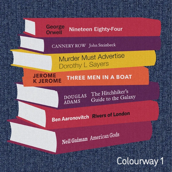 Personalised Personalised Bookshelf Tote Bag 3 Personalised Personalised Bookshelf Tote Bag - Image 3