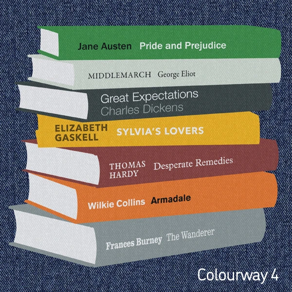 Personalised Personalised Bookshelf Tote Bag 2 Personalised Personalised Bookshelf Tote Bag - Image 2