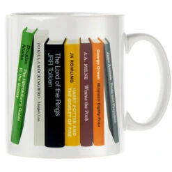 Personalised Personalised Bookshelf Mug