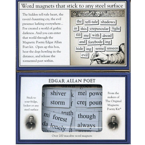 Magnetic Poetry Magnetic Poetry - Poe Edition 3 Magnetic Poetry Magnetic Poetry - Poe Edition - Image 3