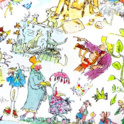 Turnaround The World Of Quentin Blake 1000-Piece Jigsaw Puzzle -Literary Gift Shop quentinblakejigsawB