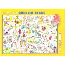 Turnaround The World Of Quentin Blake 1000-Piece Jigsaw Puzzle