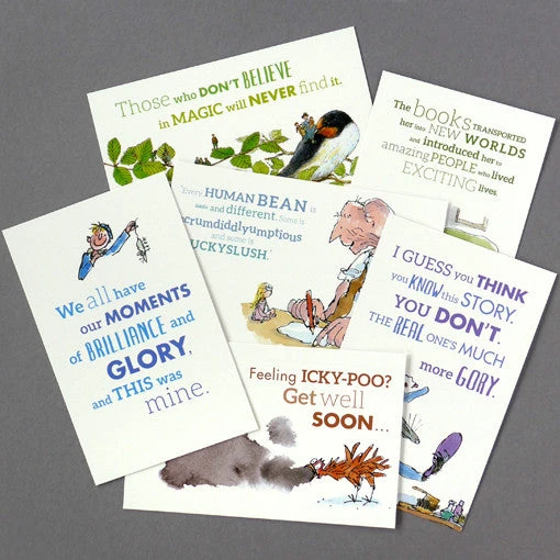 Gardners Roald Dahl Postcard Box - 100 Phizz-Whizzing Postcards 5 Gardners Roald Dahl Postcard Box - 100 Phizz-Whizzing Postcards - Image 5