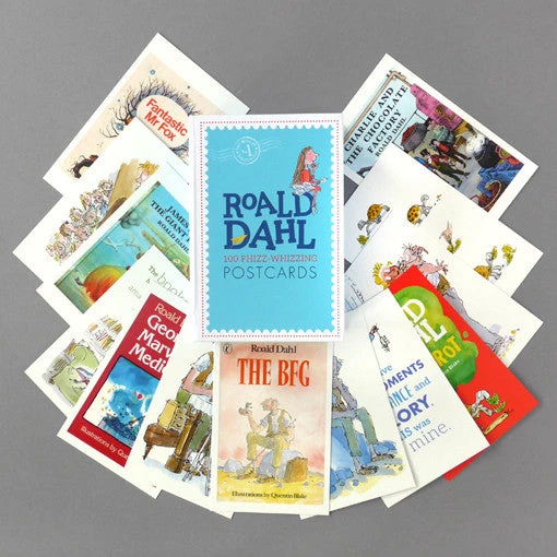 Gardners Roald Dahl Postcard Box - 100 Phizz-Whizzing Postcards 2 Gardners Roald Dahl Postcard Box - 100 Phizz-Whizzing Postcards - Image 2