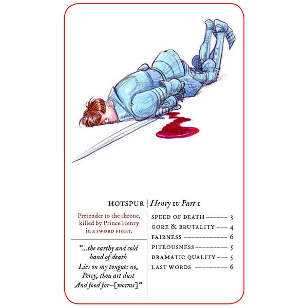 Macmillan Great Shakespeare Deaths Card Games 4 Macmillan Great Shakespeare Deaths Card Games - Image 4